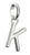 Thomas Sabo Charm Pendant Letter K Connect Silver