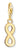 Thomas Sabo Charm Pendant Infinity Sign Gold Plated