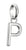 Thomas Sabo Charm Pendant Letter P Connect Silver