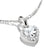Thomas Sabo Charm Pendant Heart with Stones Connect Silver