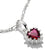 Thomas Sabo Charm Pendant True Romance Red Heart Connect Silver