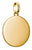 Thomas Sabo Large Coin Charm Pendant Connect Gold Plated