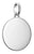 Thomas Sabo Large Coin Charm Pendant Connect Silver