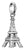 Thomas Sabo Charm Pendant Eiffel Tower Connect Silver