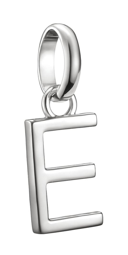 Thomas Sabo Charm Pendant Letter E Connect Silver