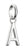 Thomas Sabo Charm Pendant Letter A Connect Silver