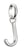Thomas Sabo Charm Pendant Letter J Connect Silver