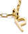 Thomas Sabo Charm Pendant Letter P Connect Gold Plated