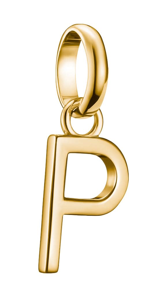 Thomas Sabo Charm Pendant Letter P Connect Gold Plated