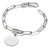 Thomas Sabo Paperclip Charm Bracelet with a Connect Link Silver