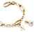 Thomas Sabo Charm Pendant Letter N Connect gold plated