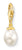 Charm pendant white pearl gold plated - Thomas Sabo Model: 1996-430-14