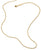 Thomas Sabo Charm Necklace Figaro Design Gold Plated