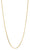 Thomas Sabo Charm Necklace Figaro Design Gold Plated