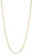 Thomas Sabo Charm Necklace Paperclip Gold Plated 70 cm Length