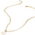 Thomas Sabo Charm Necklace Paperclip Gold Plated 45 cm Length