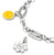 Thomas Sabo SMILEYWORLD® Daisy Charm Pendant Connect Silver