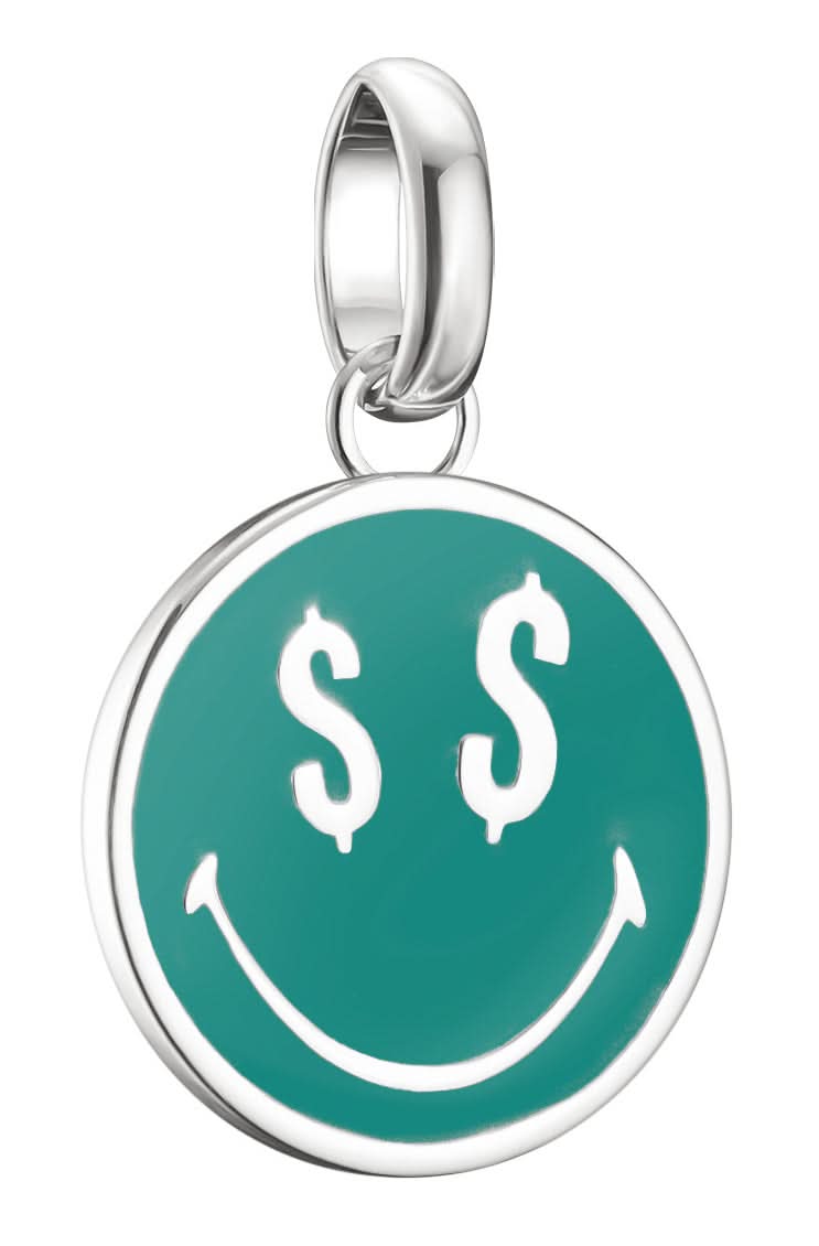 Thomas Sabo SMILEYWORLD® Dollars Charm Pendant Connect Silver