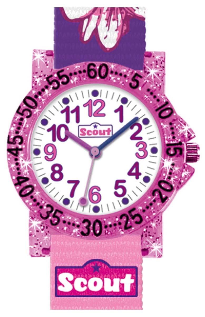Scout IT-Collection Butterfly 375013 Girls' Watch • Learning Watch • 5 bar Water Resistant