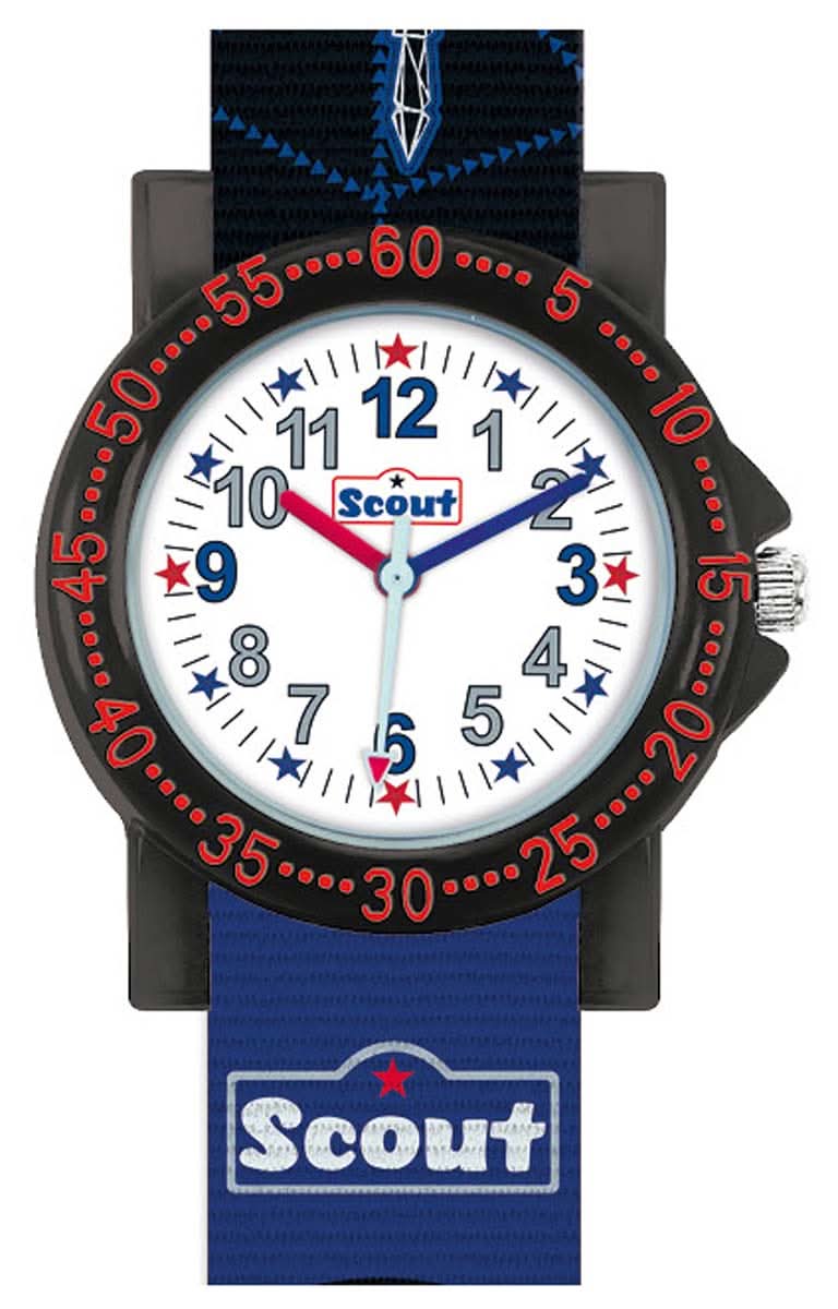 Scout Sweet Girls 375020 Kids Watch • Learning Dial • Textile Strap