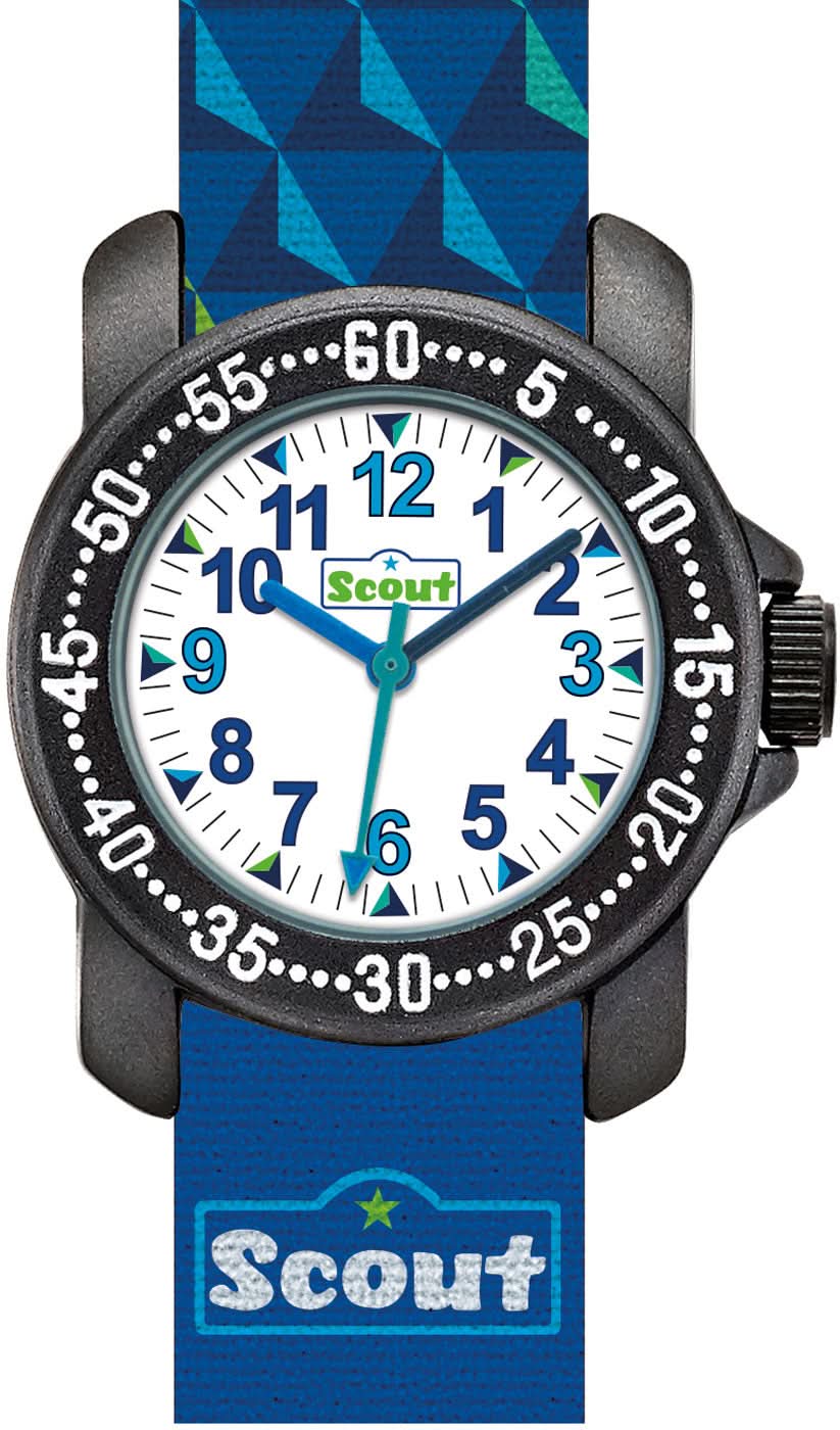 Scout Flying Monsters 280376015 Kids' Watch • Educational Learning Dial • Washable Fabric Strap