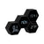 Karlsson Six In The Mix Alarm Clock 17.5 cm Black Rubberised • Time Display • Alarm Function