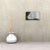 Dixtime Wall Clock 28x48 cm Aluminum • Silent Quartz Movement • Made in Germany