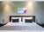 Dixtime Wall Clock 48x28 cm Aluminum • Silent Movement • Modern 3D Design