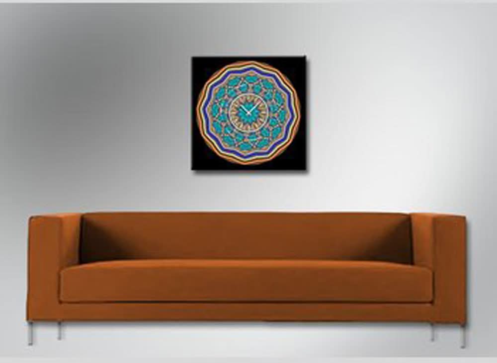Dixtime Wall Clock 40x40 cm Aluminum • Modern • Silent