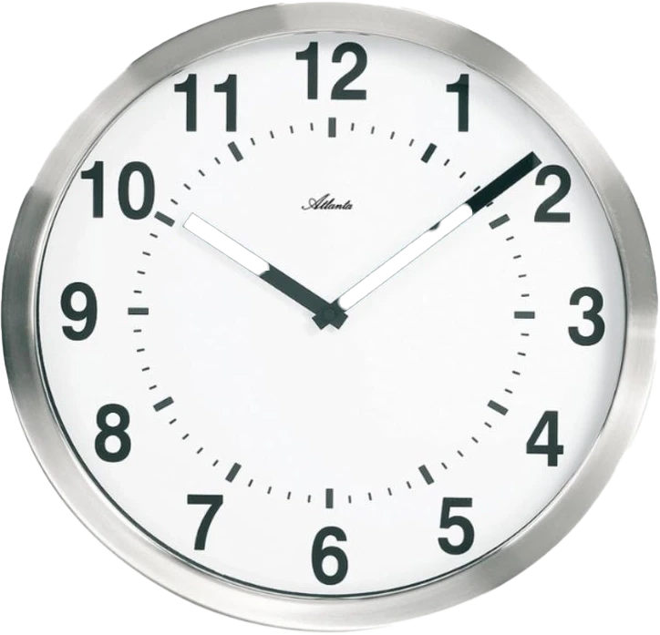 Atlanta Wall Clock • Timeless Design • Precise Movement