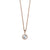 Jewellery Set Necklace with Pendant and Stud Earrings - Bering Jewelry Model: 429-711-Rosegold