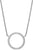 Stainless steel necklace with round pendant - Bering Jewelry Model: 434-17-450