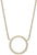 Stainless steel necklace with round pendant - Bering Jewelry Model: 434-27-450