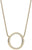 Stainless steel necklace with round pendant - Bering Jewelry Model: 434-27-450