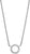 Stainless steel necklace with round pendant - Bering Jewelry Model: 435-17-450