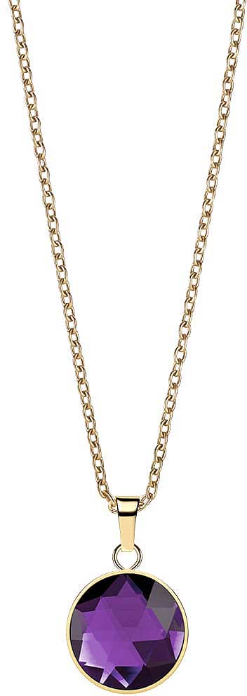 Stainless steel necklace with round pendant - Bering Jewelry Model: 436-2150-450
