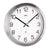 Atlanta Wall Clock 30 cm Ø Stainless Steel • Radio Movement • Modern Design