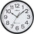 Atlanta Wall Clock 25.5x25.5x5.3 cm Plastic • Radio-controlled • Modern Design
