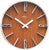 Atlanta Wall Clock 30 cm Ø Metal/Glass • Modern Design • Silent Movement
