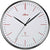 Atlanta Wall Clock 30 cm Ø Plastic • Radio Controlled • Arabic Numerals