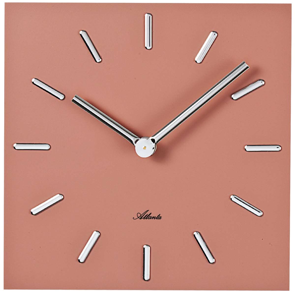 Atlanta Wall Clock 20x20x4 cm Wood • Modern Design • Precise Quartz Movement