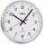 Atlanta Wall Clock 25.5x25.5x4 cm Plastic • Radio-controlled • Modern design