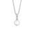 Arctic Pearl Necklace Stainless Steel with Shimmering Crystals - BERING Model: 456-17-500