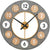 Atlanta Wall Clock Metal • Precise Quartz Movement • Timeless Design