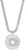 Necklace with sparkling crystal pendant, shiny silver - BERING Model: 465-150-450