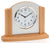 AMS Table Clock 17x20x7 cm Wood • Radio-Controlled Movement • Modern Design