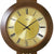 AMS Wall Clock 60x25x10 cm Wood • Precise Radio-Controlled Movement • Elegant Solid Wood Design
