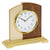 AMS Table Clock 16x17x6 cm Wood • Radio-Controlled • Modern