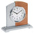 AMS Table Clock 16x17x6 cm Wood • Radio-Controlled • Modern Design