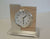 AMS Table Clock 17x3.81x16 cm Wood • Modern Radio Movement • Precise Time Display